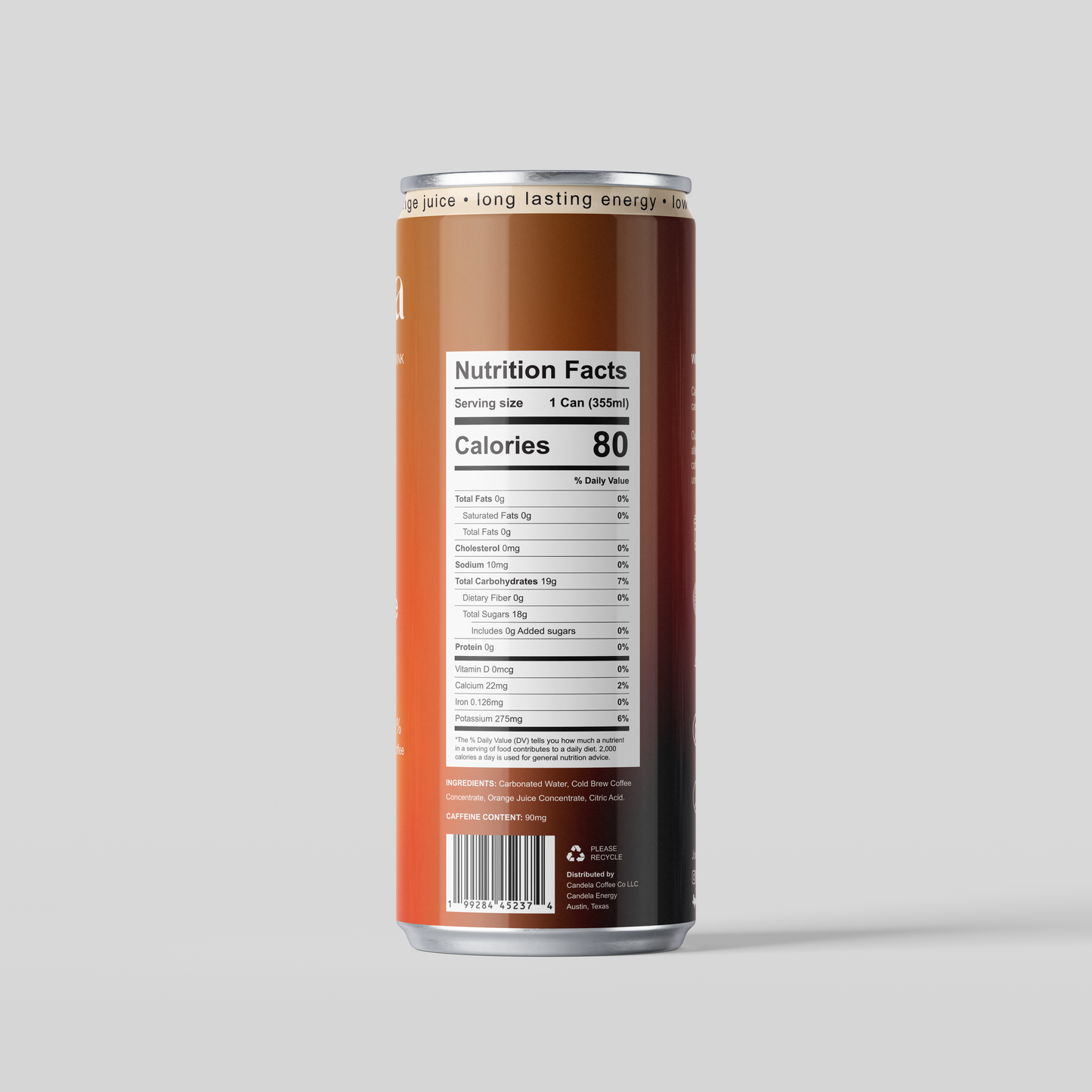 Candela - Fizz'd Coffee w/ Orange (12-pack)