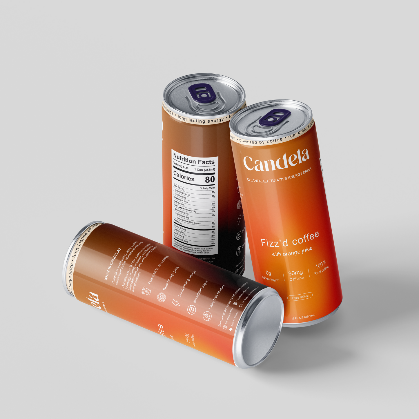 Candela - Fizz'd Coffee w/ Orange (12-pack)